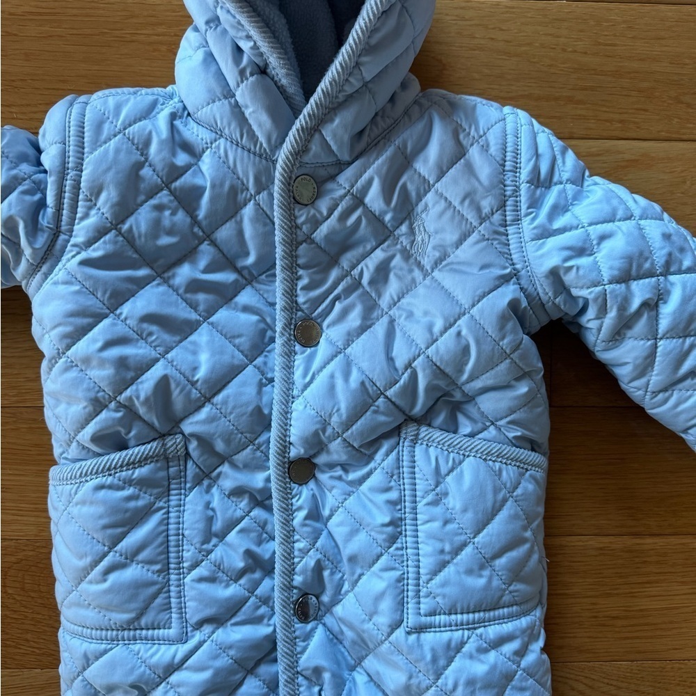 BABY Ralph Lauren SNOWSUIT SIZE 6 MOS - Picture 4 of 5